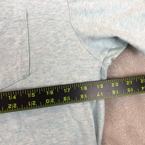 Birddogs Mens T-Shirt Large Short Sleeve Casual Blue Pullover Pocket Tee Knit - Picture 4 of 9